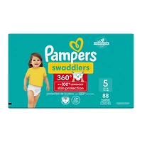 Pampers Swaddlers 360 Pull-On Diapers, for up to 100% Leakproof Skin Protection and Easy Changes, 68CT