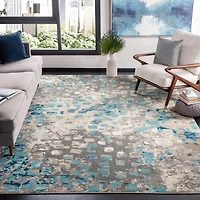 SAFAVIEH Madison Candelario Abstract Polka Dots Area Rug