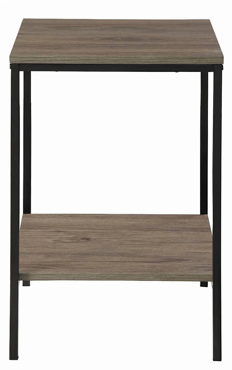 Hometrends Table d'appoint Chêne Rustique