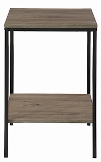 Hometrends Table d'appoint Chêne Rustique