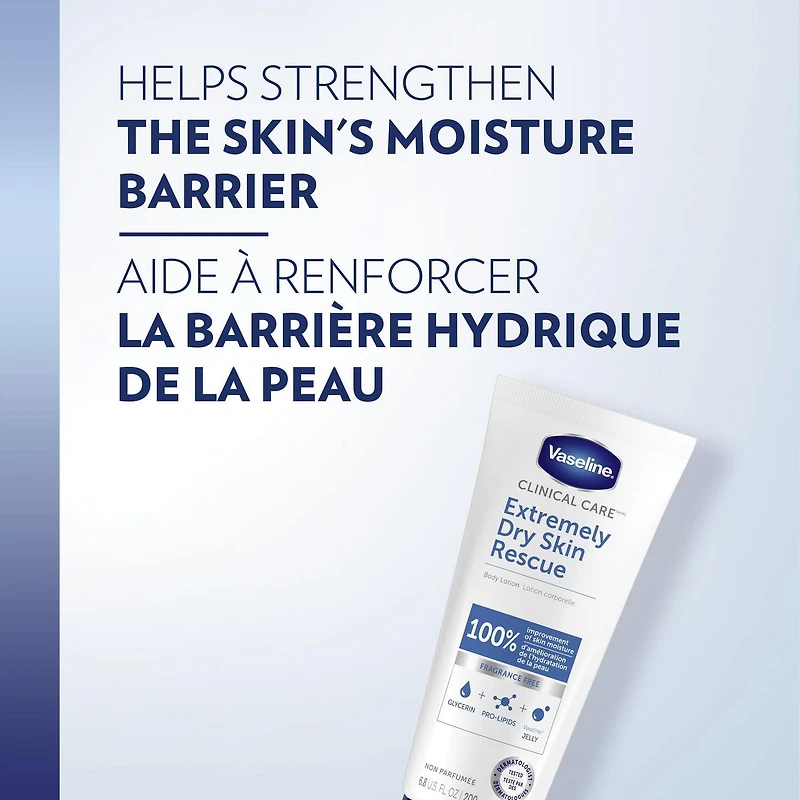 Vaseline Clinical Care Extremely Dry Skin Rescue Lotion