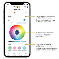 Sucette Intelligente avec Lumière & Son de Connecte Safety 1st