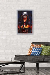 Star Wars: Obi-Wan Kenobi - Darth Vader Painting Wall Poster, 22.375" x 34"