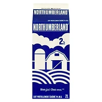 Northumberland Partly Skimmed 2% Milk, 2 L