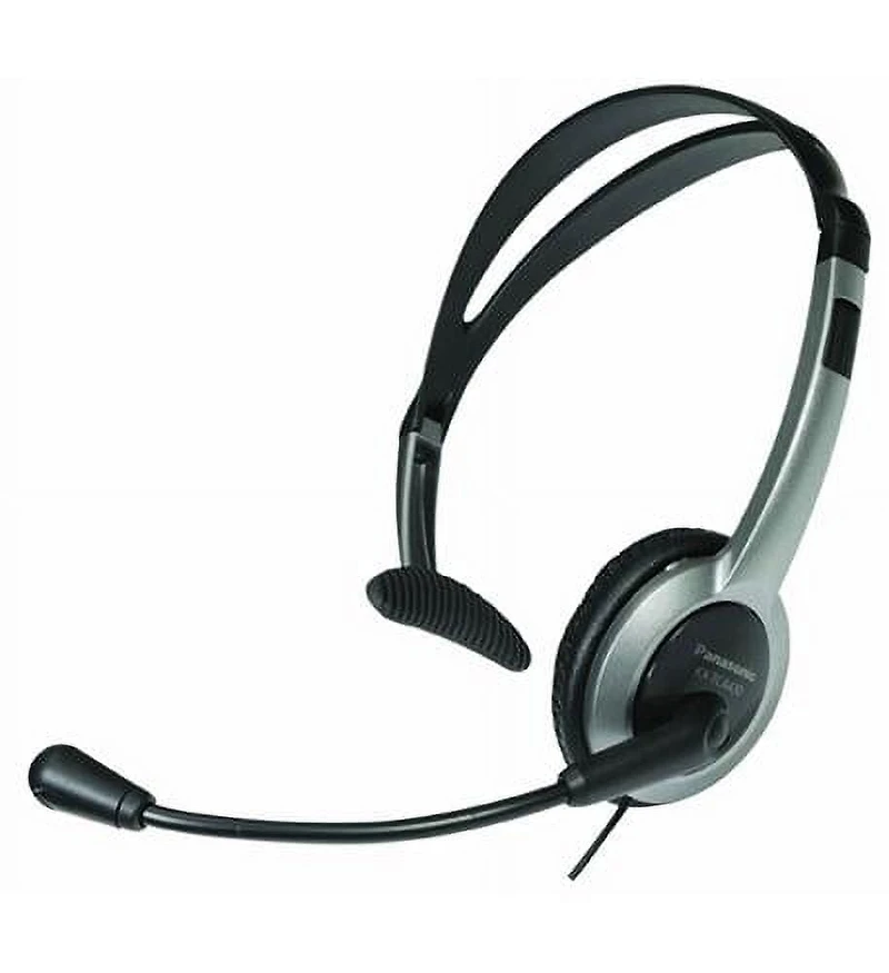 Casque téléphonique à microphone flexible de Panasonic,  KX-TCA430