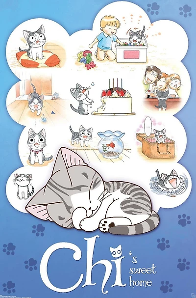 Chi's Sweet Home Wall Poster, 22.375" x 34"