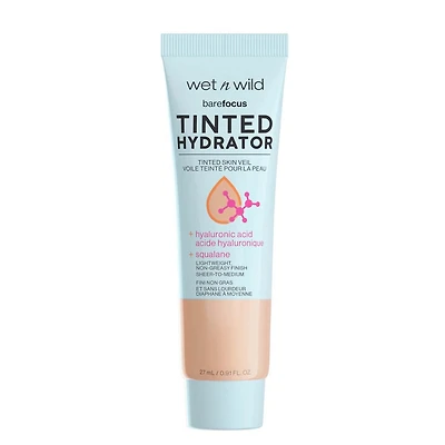 BARE FOCUS TINTED HYDRATOR - LIGHT, tinted hydrator