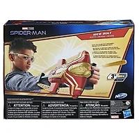 Marvel Spider-Man Web Bolt NERF Blaster, jouet pour enfants, design inspiré du film, comprend 3 fléchettes Elite Nerf, pour les enfants de 5 ans et plus À partir de 4 ans