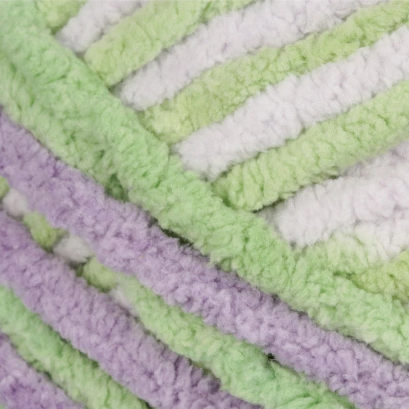 Bernat® Blanket™ #6 Super Bulky Polyester Yarn, Lilac Leaf 10.5oz/300g, 220 Yards, Polyester #6 Super Bulky Yarn
