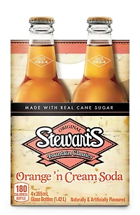 Original Stewart's Fountain Classics Soda mousse à l'orange