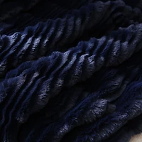 Jeté en simili fourrure de polyester cisaillé HOMETRENDS