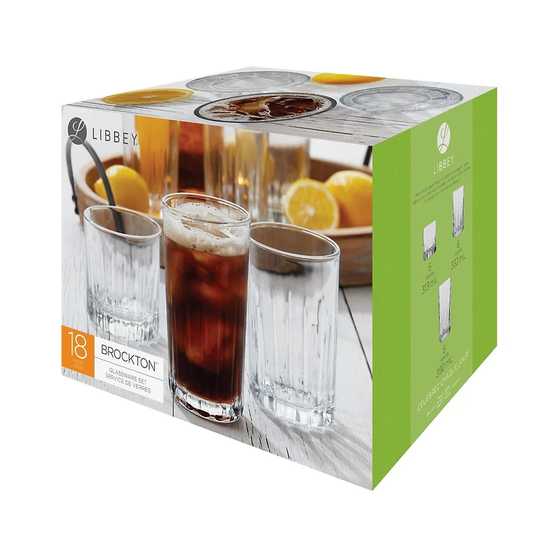 Brockton Glassware Set