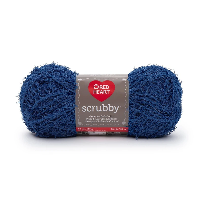 Red Heart® Scrubby™ Yarn, Polyester #4 Medium, 3.5oz/100g