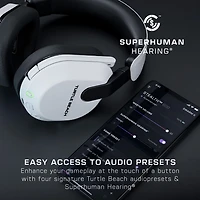Turtle Beach® Stealth™ 600 – Blanc pour Xbox Series X|S, Xbox One, PC, PS5™, PS4™, et autres appareils mobiles équipés du Bluetooth®, Xbox Series X/S