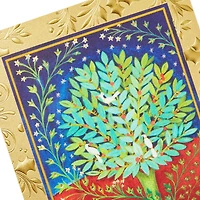 Hallmark UNICEF Boxed Christmas Cards, Peaceful Holly Tree (20 Cards and 21 Envelopes)