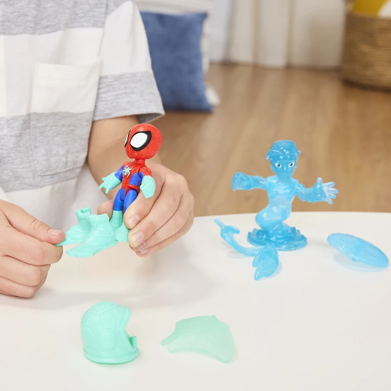 Marvel Spidey and his Amazing Friends Water-Webs Spidey & Hydro-Man Toys