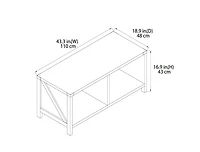 Hometrends Coffee Table