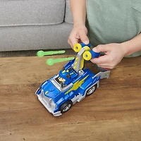 PAW Patrol, Rescue Knights Chase, Véhicule transformable avec figurine articulée à collectionner, jouets pour les enfants à partir de 3 ans