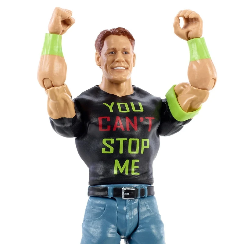 ​WWE Top Picks John Cena Action Figure, 6-in / 15.24-cm Posable Collectible & Gift for Ages 6 Years Old & Up