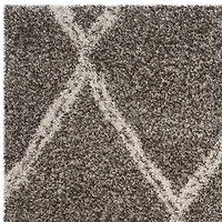 SAFAVIEH Hudson Adella Geometric Diamonds Shag Area Rug