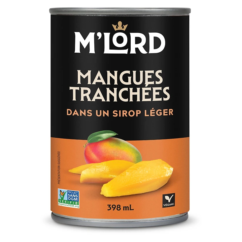 M'Lord Mangues tranchées dans un sirop léger, 398ml