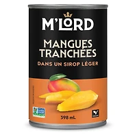 M'Lord Mangues tranchées dans un sirop léger, 398ml