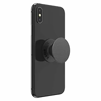 PopSocket PopGrip Knurled Texture Black | Phone Grip & Stand | Swappable Top