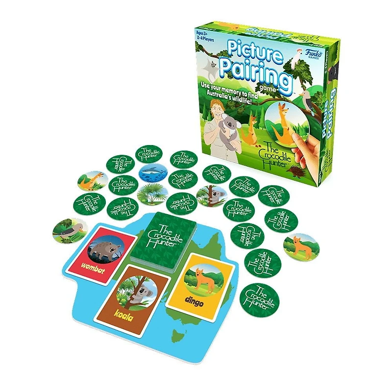 Funko Games PAIRING D'IMAGES – LE CHASSEUR DE CROCODILE