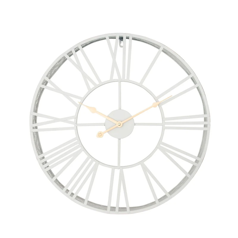 DESIGNER METAL CLOCK 20"