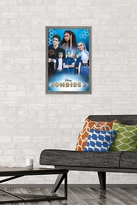 Disney Zombies 3 - Group Wall Poster with Pushpins, 22.375" x 34"