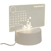 Perfect Solutions Calendrier Usb À Lumière Del Avec Marqueur Effaçable À Sec