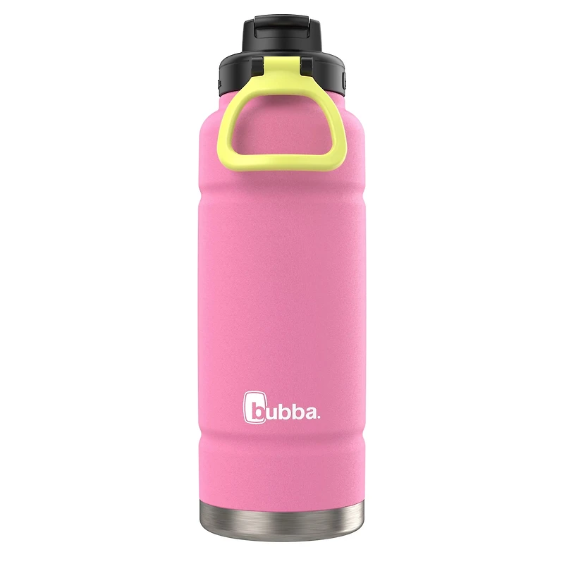 Bouteille d’eau en acier inoxydable Trailblazer bubba avec paille - 1,18 l (40 oz), isolation sous vide, couvercle avec paille, azalée 1 unité
