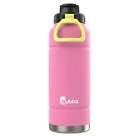 Bouteille d’eau en acier inoxydable Trailblazer bubba avec paille - 1,18 l (40 oz), isolation sous vide, couvercle avec paille, azalée 1 unité