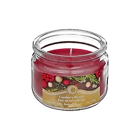Christmas 3 Oz Bougies Parfumées Candle Cranberry Woods - Ensemble De 4