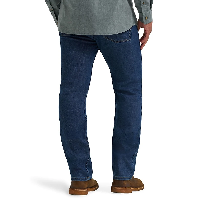 Jean à cinq poches Wrangler® pour hommes, à une seule couche de chaleur
