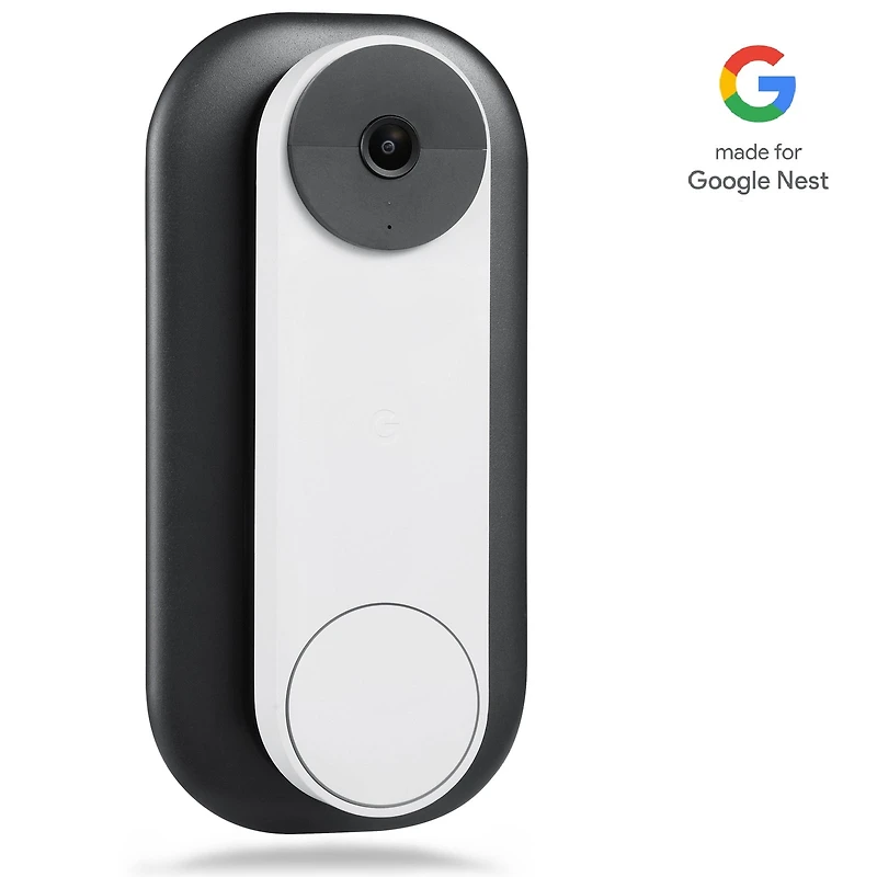 Wasserstein Wall Plate For Google Nest Doorbell (battery) - Made for Google Nest<br>