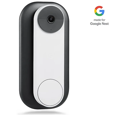 Wasserstein Wall Plate For Google Nest Doorbell (battery) - Made for Google Nest<br>