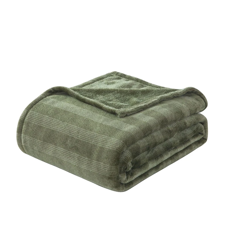 Mainstays Cationic Plush Blanket, Size: Twin - Double/Queen