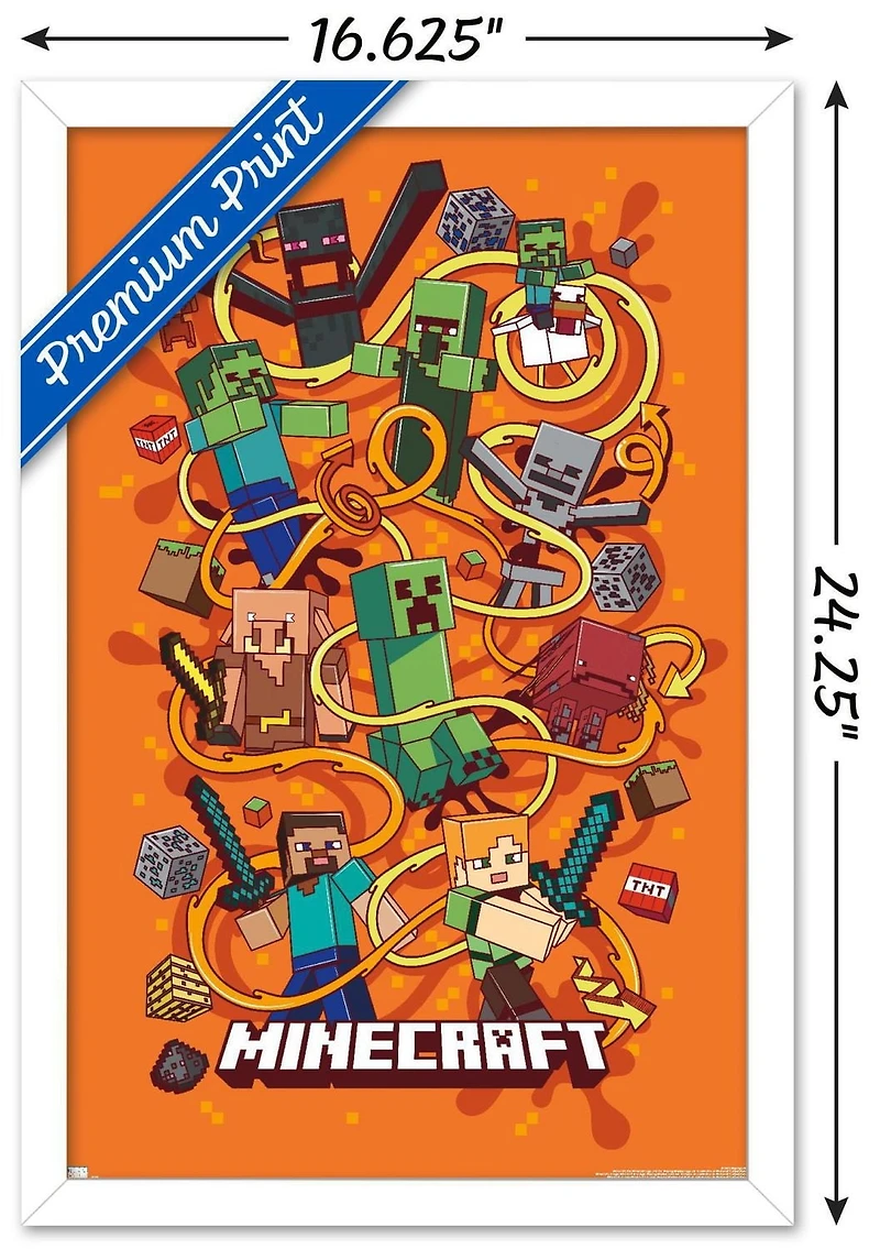 Minecraft - Funtage Wall Poster, 22.375" x 34"