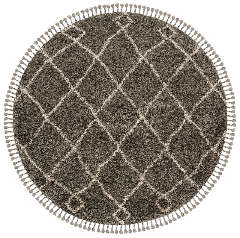 Safavieh Moroccan Fringe Lavern Geometric Shag Area Rug