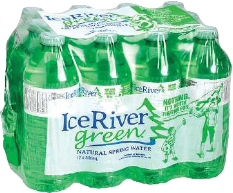 Ice River Green Bottle Co 24x500ml spring water