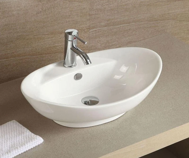 DROP Bath and Kitchen DR091263 Bathroom Vessel Sink Set