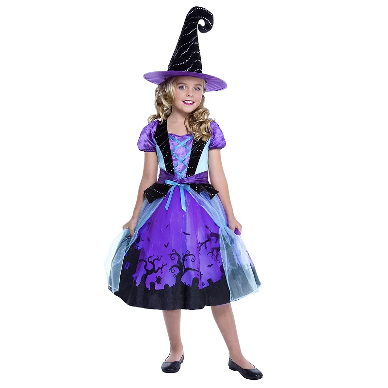 Cauldron Cutie Costume, Halloween Costume for Children, Girls Size M.
