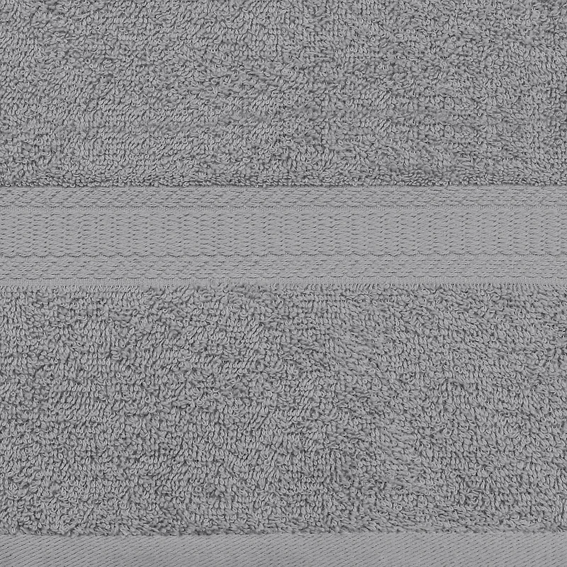 Ensemble de 8 débarbouillettes Mainstays Basics, Charbon 100% Coton, 12x12