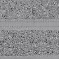 Ensemble de 8 débarbouillettes Mainstays Basics, Charbon 100% Coton, 12x12