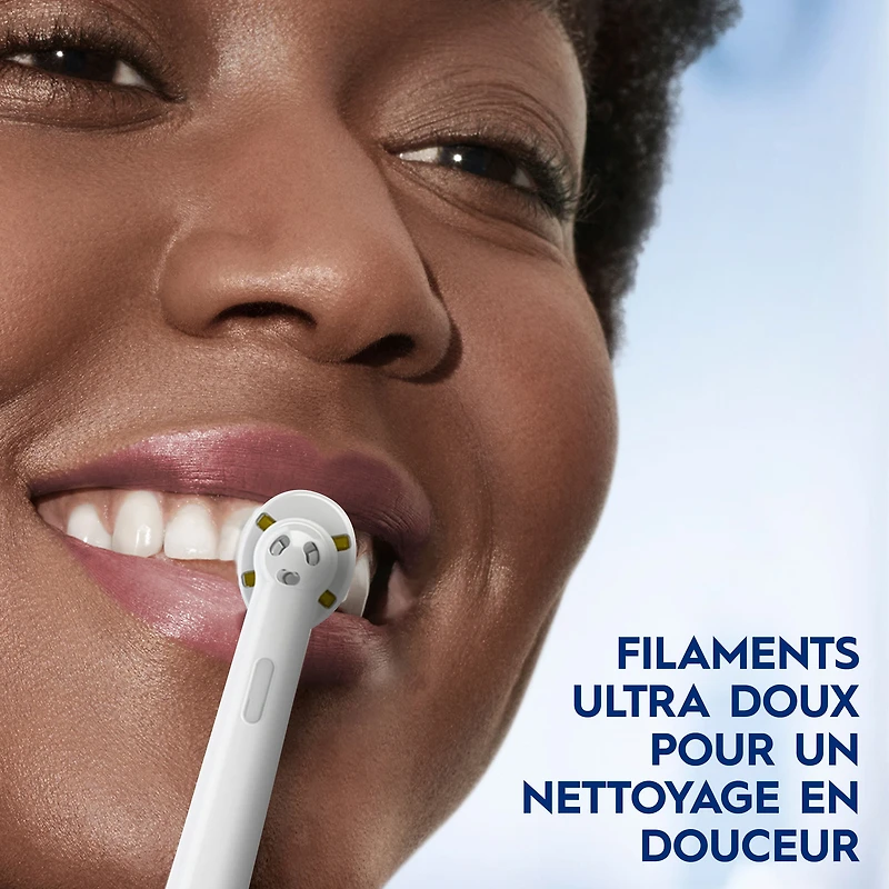 Oral-B Pro 300 Sensitive Clean Vitality Electric Toothbrush with (1) Brush Head, Rechargeable, White, Toothbrush with (1) Brush Head