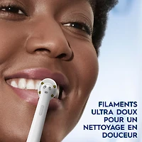 Oral-B Pro 300 Sensitive Clean Vitality Electric Toothbrush with (1) Brush Head, Rechargeable, White, Toothbrush with (1) Brush Head