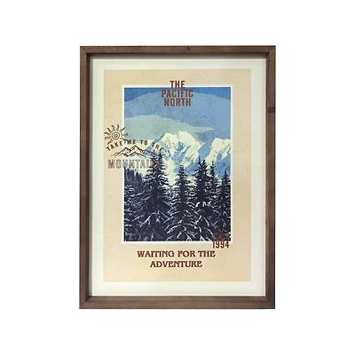 Cadre vintage pour affiche 18x24 – Sans marque – Canada