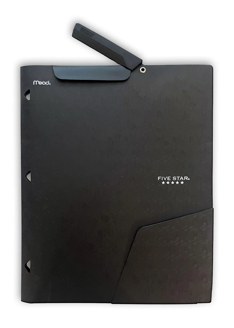 Five Star® Clip ‘N Store  Poly Folder