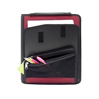 Reliure à anneaux à fermeture éclair verticale 1,5 po ProPlatinum Mead Reliure à anneaux à fermeture éclair